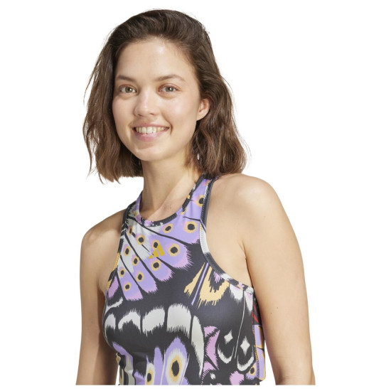 Adidas Γυναικείο φόρεμα x FARM Rio Premium Dress